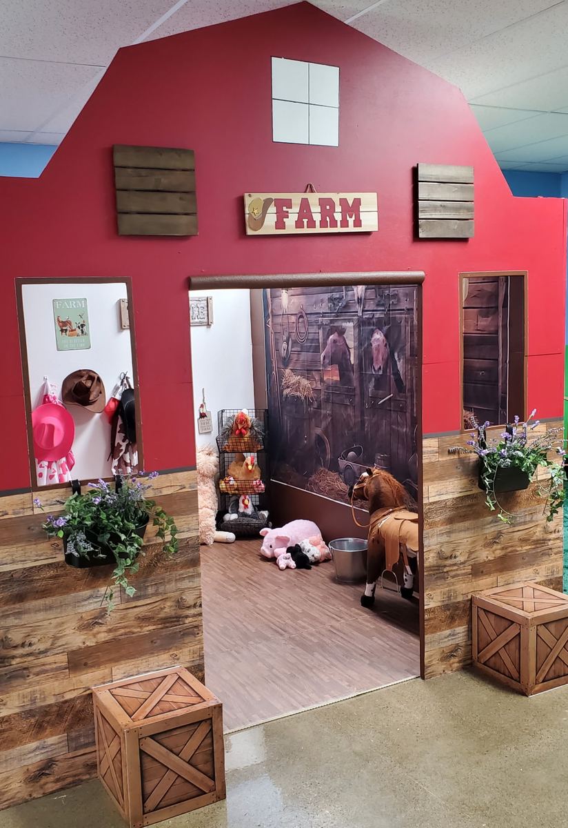The Farm play space at Grammy's Town