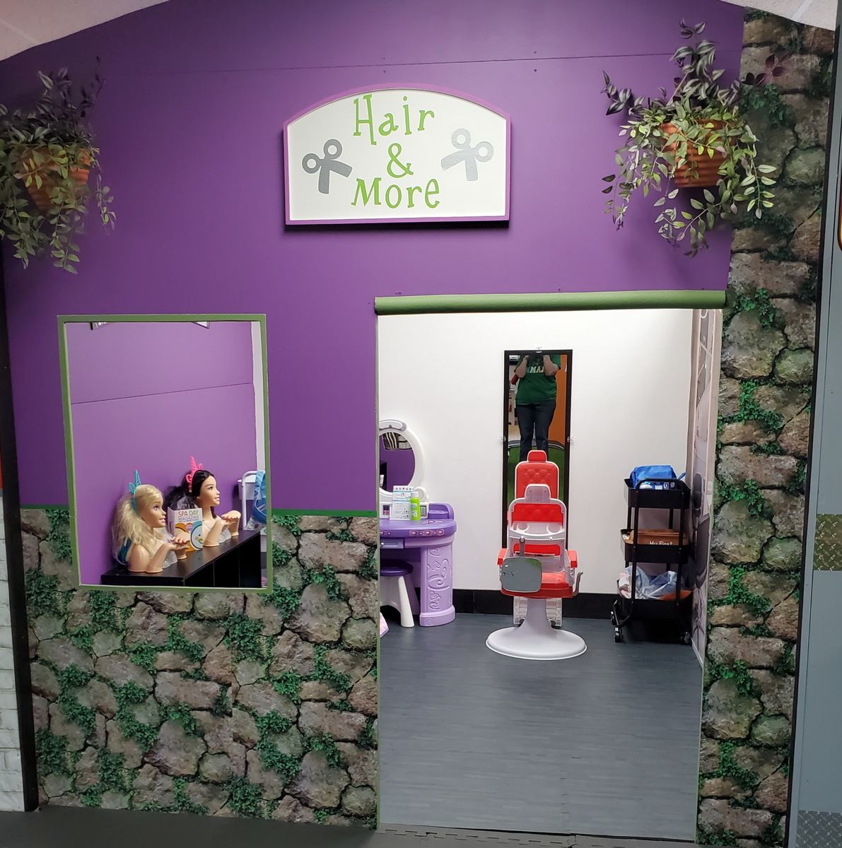 The Hair & More play space at Grammy's Town