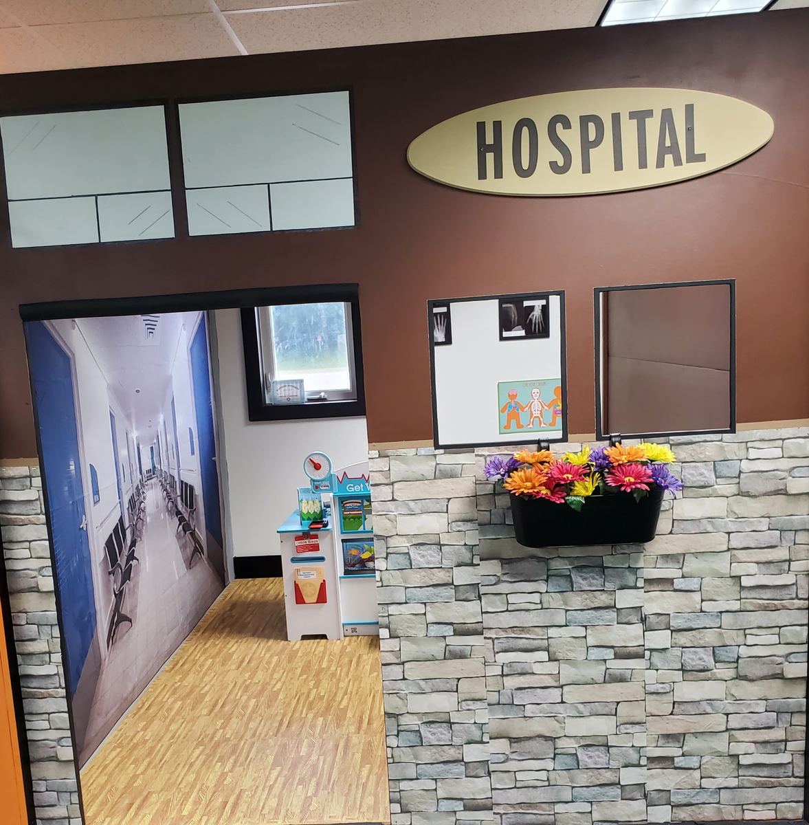 The Hospital play space at Grammy's Town