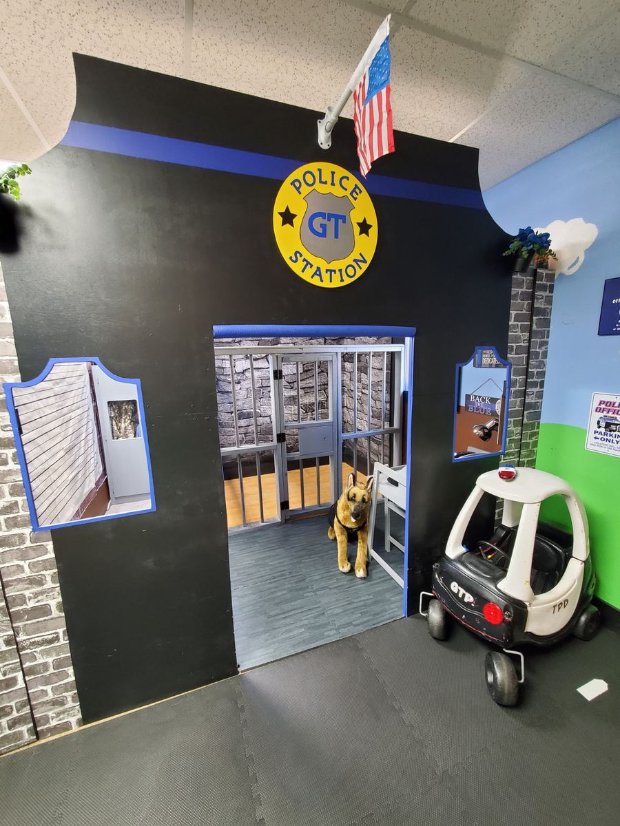 The Police Station play space at Grammy's Town
