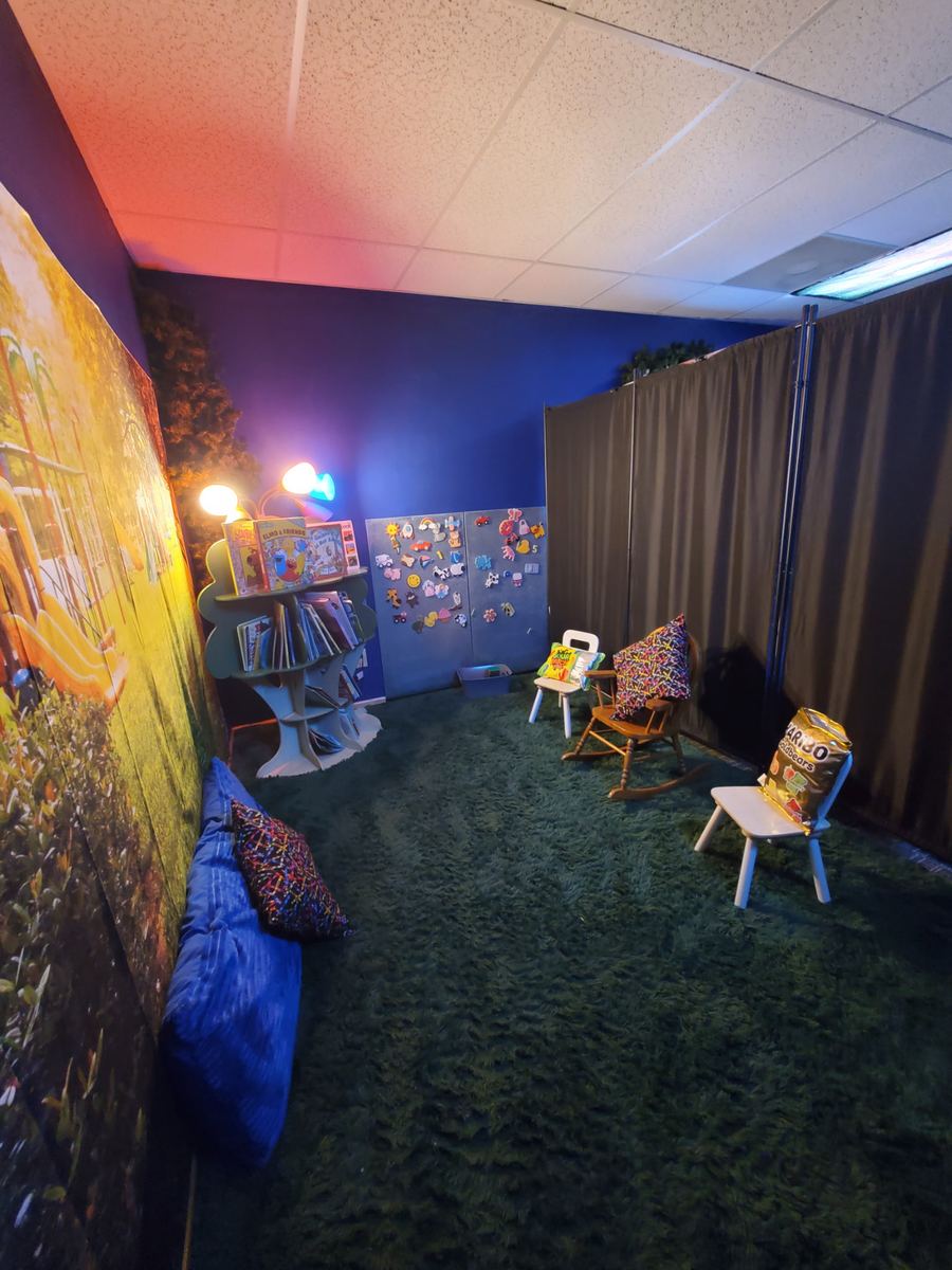 The Story Nook play space at Grammy's Town